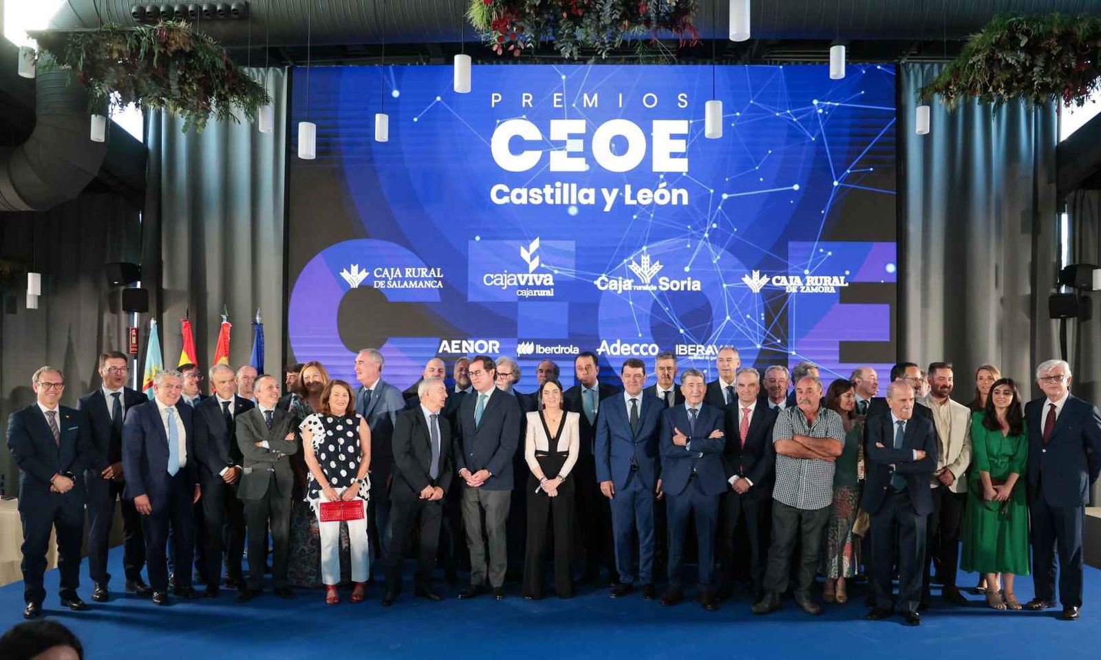 Mañueco reconoce labor empresarial para crear empleo en la Comunidad Mañueco reconoce labor empresarial para crear empleo en la Comunidad