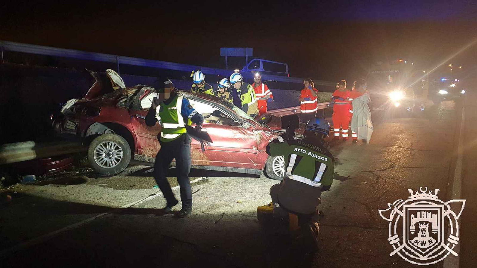 Fallecido en accidente de tráfico en A-1, en Burgos Fallecido en accidente de tráfico en A-1, en Burgos