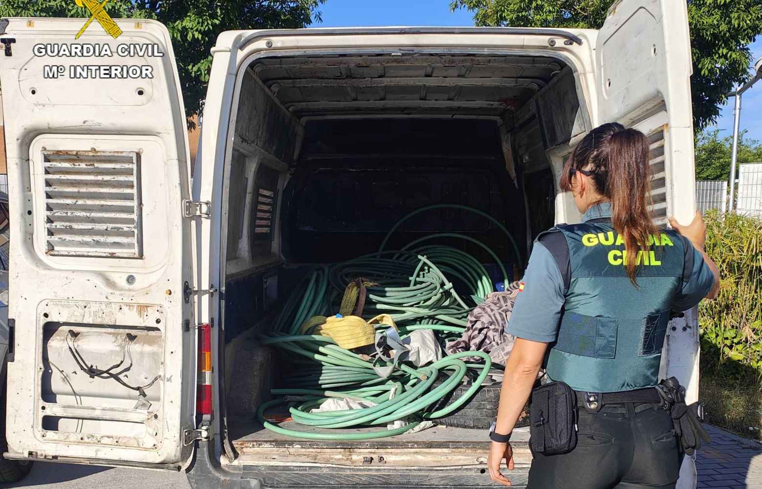 Detenidos en Guadalajara con tonelada de cable de cobre robada en Soria Detenidos en Guadalajara con tonelada de cable de cobre robada en Soria