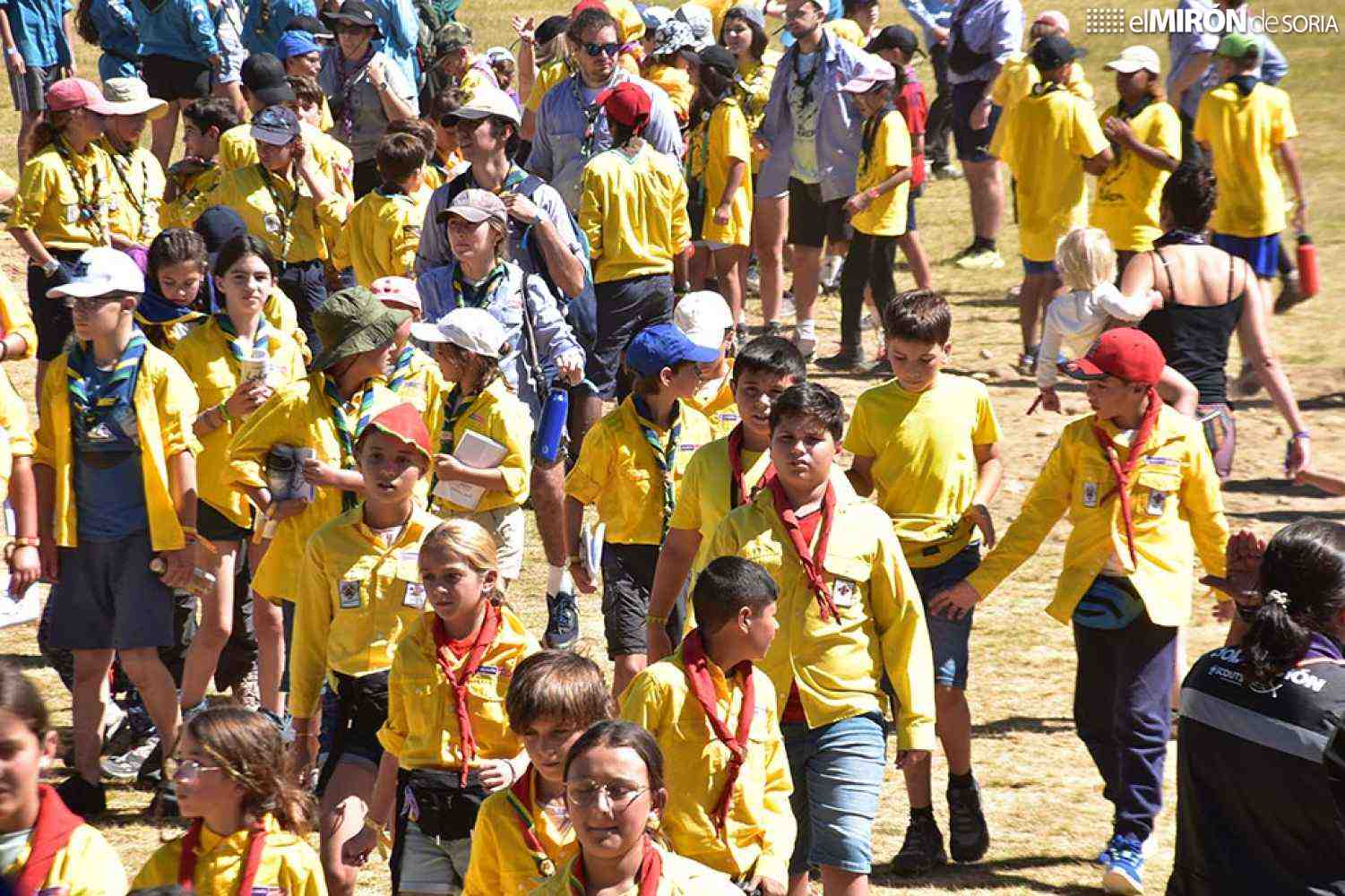 El Camporé Nacional de Exploradores congregará a 2.000 niños y jóvenes en Covaleda
