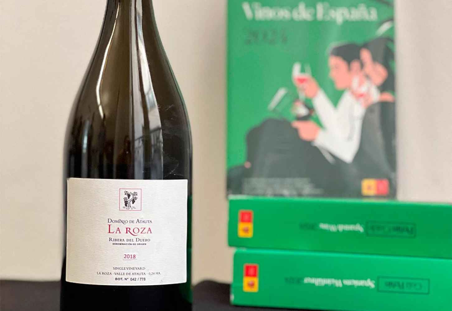 La Guía Peñín da máxima puntuación a tinto Dominio de Atauta La Roza 2018