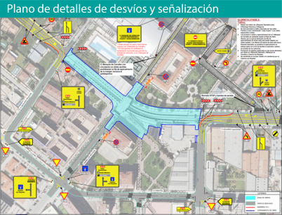 Nuevos cortes en travesías de Soria para suprimir paso inferior de San Andrés