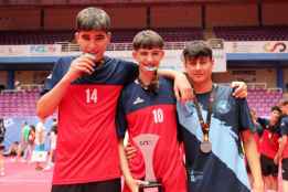 Tres jugadores del Sporting, convocados por RFEVB para preparar el Preeuropeo Sub-15