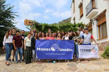 Manos Unidas organiza taller sobre justicia climática en el Jamscout 2024, en Covaleda