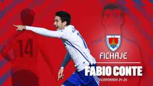 El Numancia se refuerza con Fabio Conte