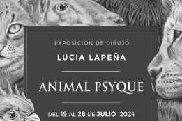 Lucía Lapeña inaugura en Almazán exposición "Animal Psyque"