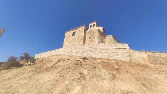 Concluyen obras de consolidación en iglesia del Rivero, en San Esteban de Gormaz