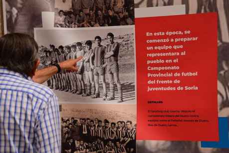 Exposición de un siglo de historia del Sporting Uxama - fotos
