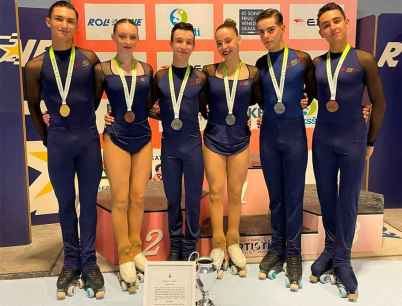 Héctor Diez, de nuevo campeón de Europa de patinaje artístico