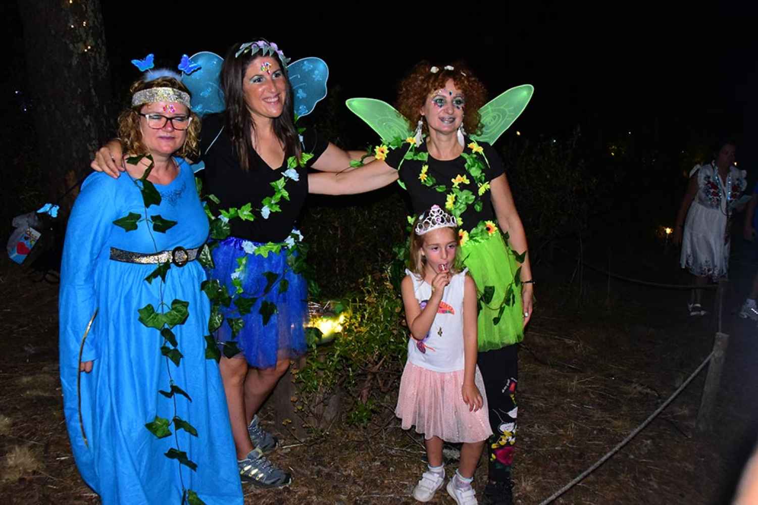 "La noche iluminada" en el Bosque Mágico - fotos