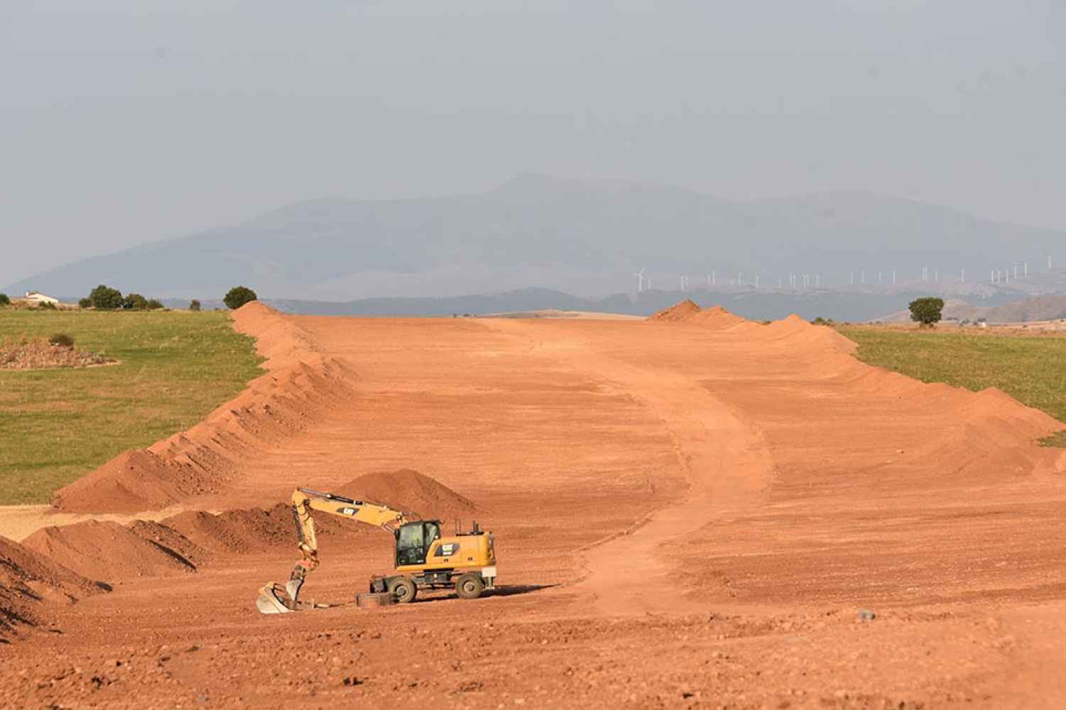 A-15: inicio de obras en tramo Fuensaúco-Villar del Campo - fotos