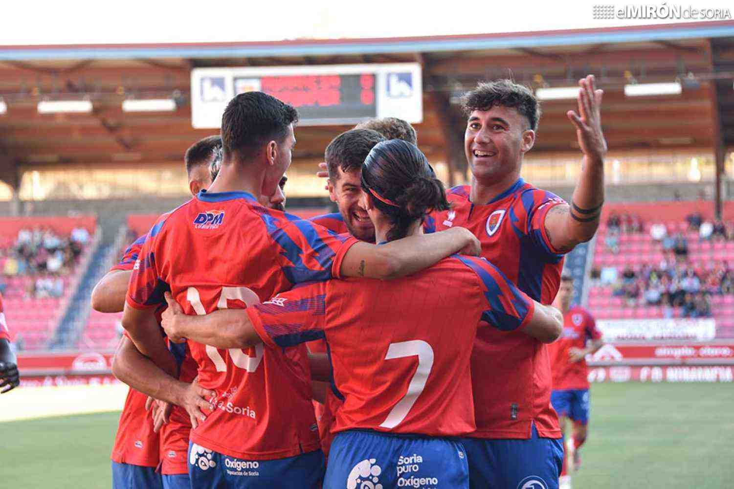 El Numancia comienza la temporada con victoria frente al Compostela