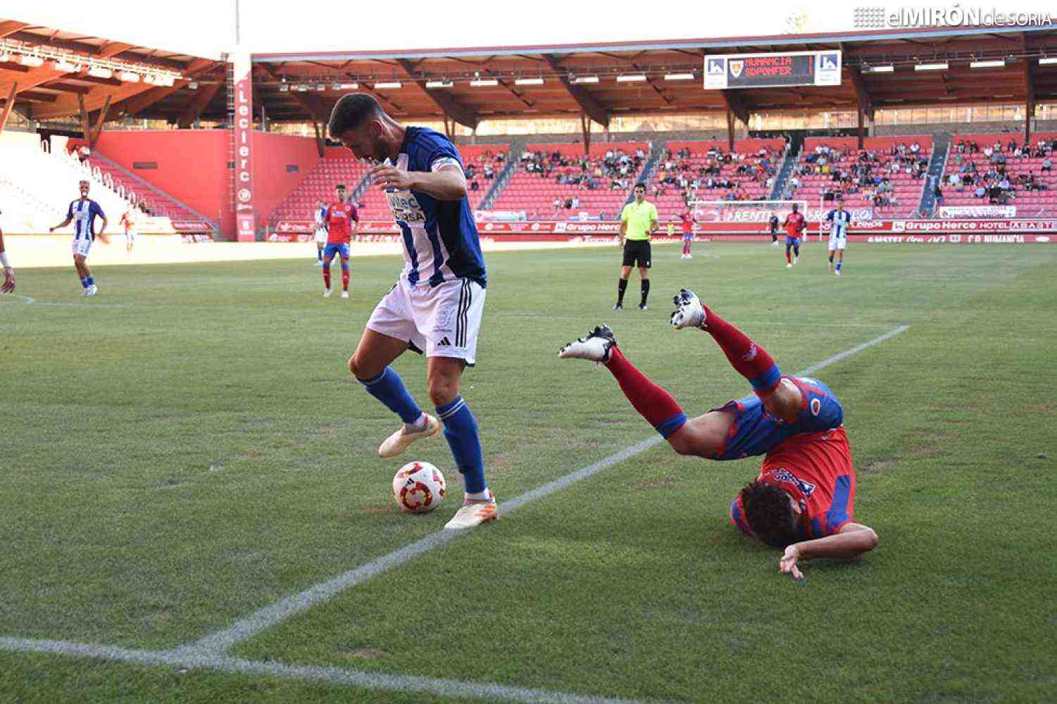 Numancia y S.D. Logroñés se despiden de su condición de invictos