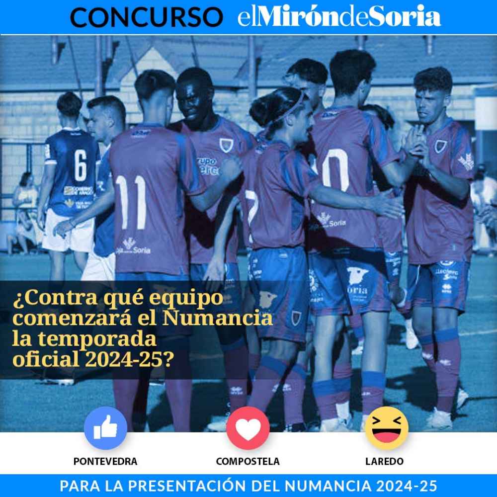 Gana dos entradas para ver la presentación del Numancia 2024-25