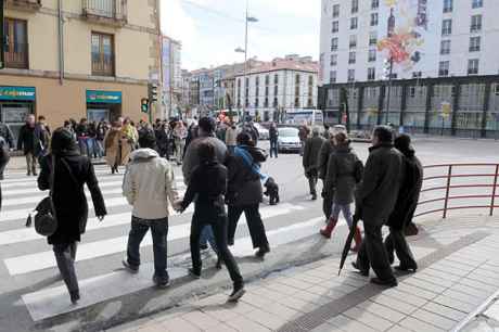 Cambio en dirección de tráfico en plaza Mariano Granados, de Soria