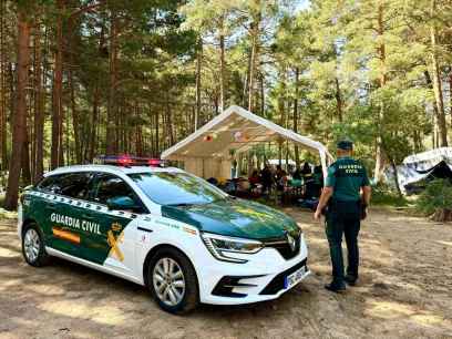 La Guardia Civil evacua a 57 niños de campamento en Vinuesa por tormenta