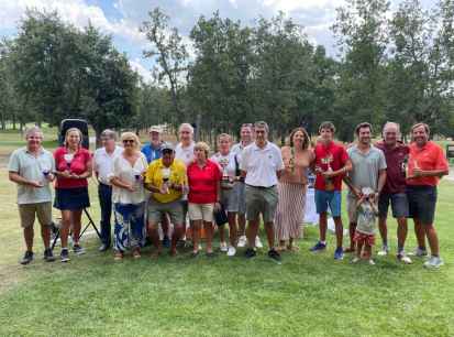 Ganadores de XVIII Torneo de Golf Hermandad de Donantes de Sangre