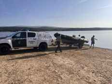 La Guardia Civil coordina búsqueda de vecino de Tudela en las aguas de la Cuerda del Pozo 