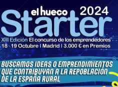 El concurso de emprendimiento El Hueco Starter llega a su décimo tercera edición