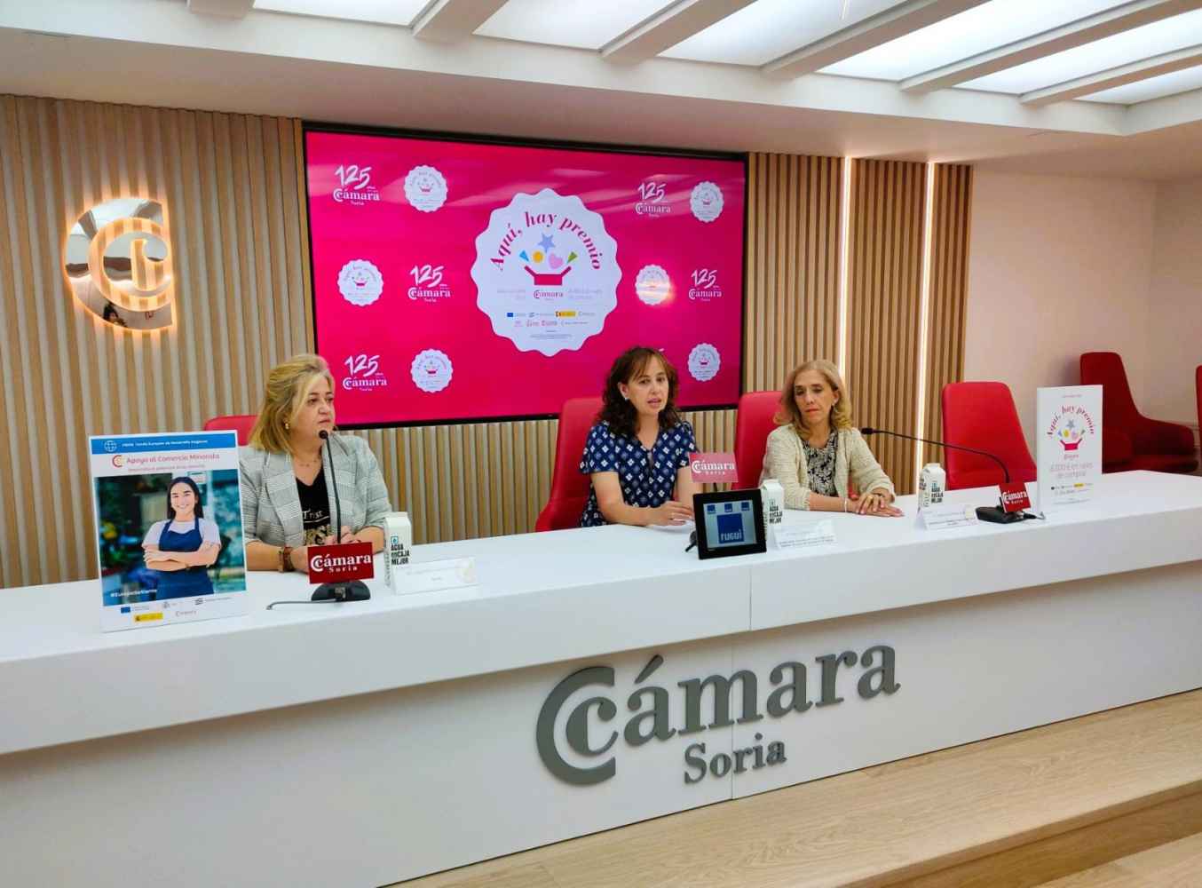 Ganadores del sorteo de agosto de promoción comercial en Soria "Aquí hay Premio" Ganadores del sorteo de agosto de promoción comercial en Soria "Aquí hay Premio"