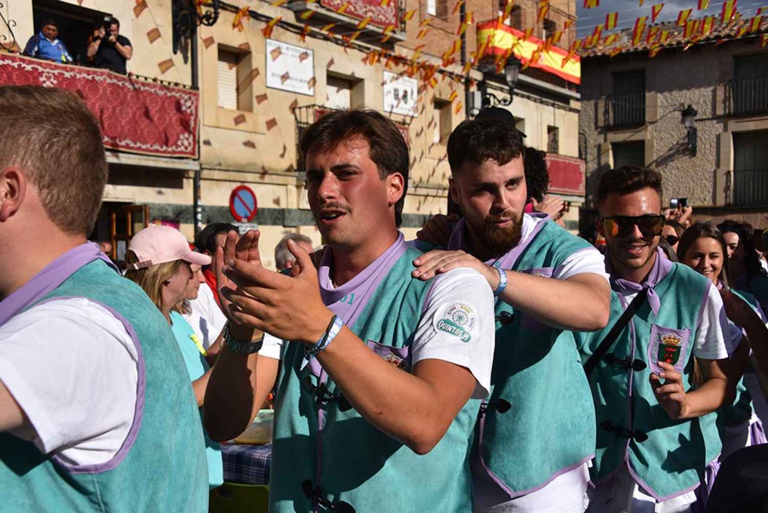 Quintos de 2019 en las fiestas de Ólvega 