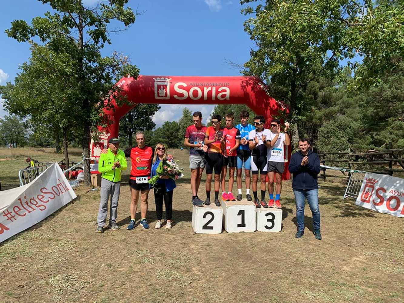 La cantera responde en el décimo Duatlón dedicado a María García