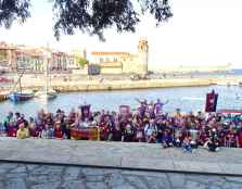 La Peña Barcelonista Soriana celebra hermanamiento con Peñya Barça de Collioure