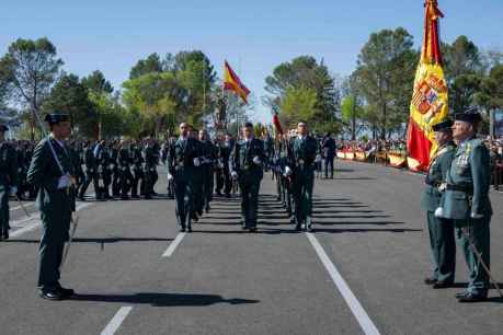 Dieciséis guardias alumnos se incorporan a Comandancia de Guardia Civil de Soria