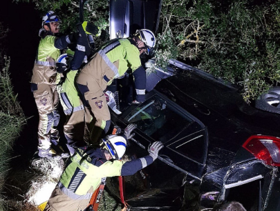 Accidente mortal en carretera local de Burgos, en Carcedo