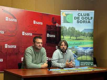 Un centenar de golfistas participan en Soria en Campeonato de España 