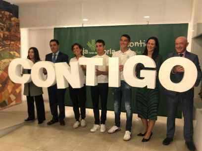 Los mejores deportistas sorianos, "Contigo", en campaña de Caja Rural de Soria Los mejores deportistas sorianos, "Contigo", en campaña de Caja Rural de Soria