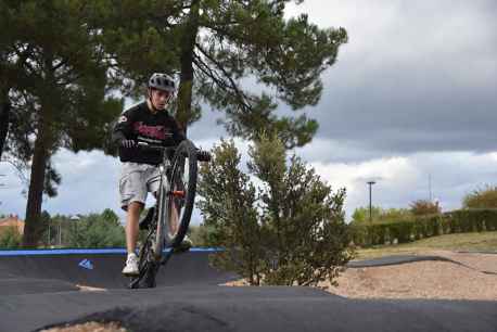 Golmayo abre en Camaretas una pista ciclista de pump track