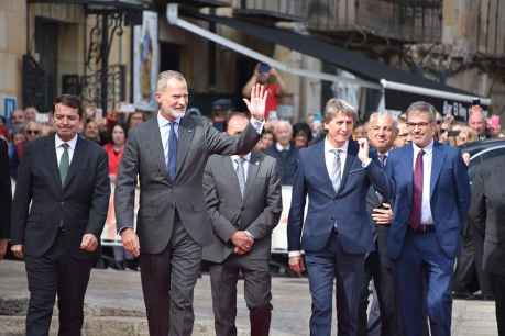 Soria vuelve a recibir al rey Felipe VI 