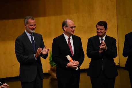 El rey Felipe VI entrega en Soria el primer premio de Hispanismo Internacional