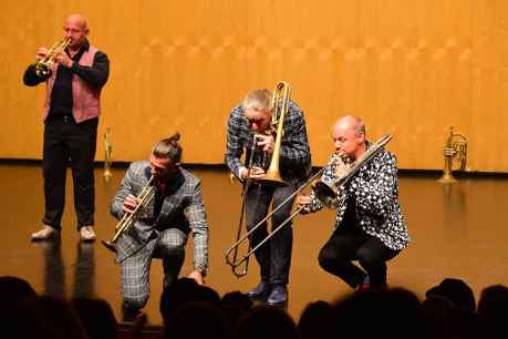 Los Mnozil Brass clausuran la trigésima segunda edición del OMS