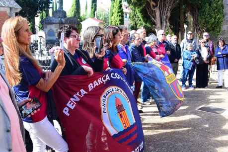 Las peñas barcelonistas de Collioure y Soria sellan su hermanamiento