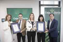 Caja Rural de Soria, primera empresa con certificado de Igualdad de Género y Retributiva