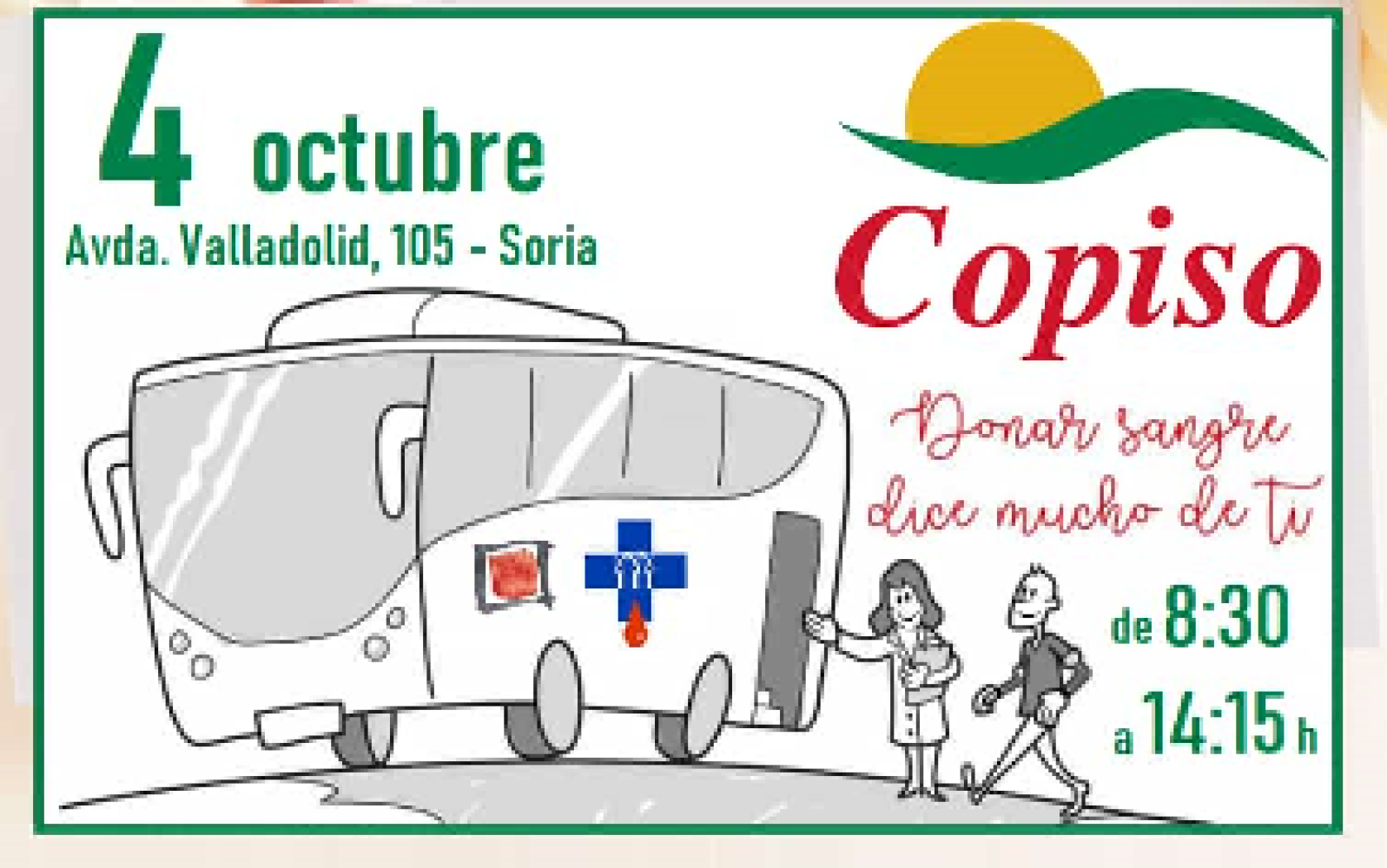 La unidad móvil de donación de sangre, el viernes enfrente de Copiso La unidad móvil de donación de sangre, el viernes enfrente de Copiso