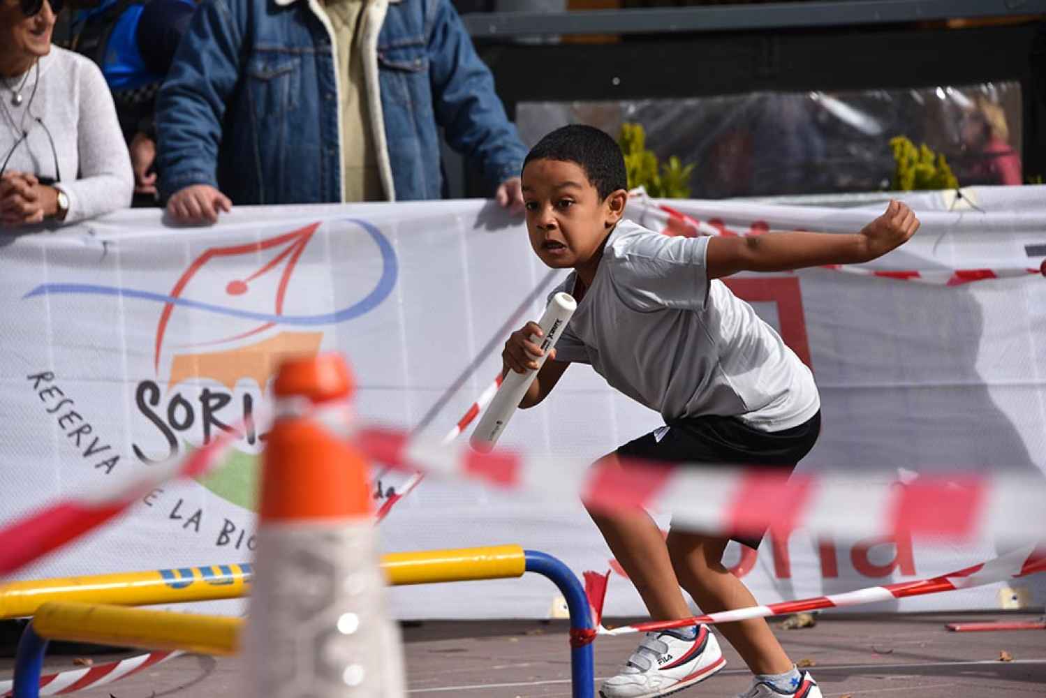 Deporte en la calle en las fiestas patronales de San Saturio