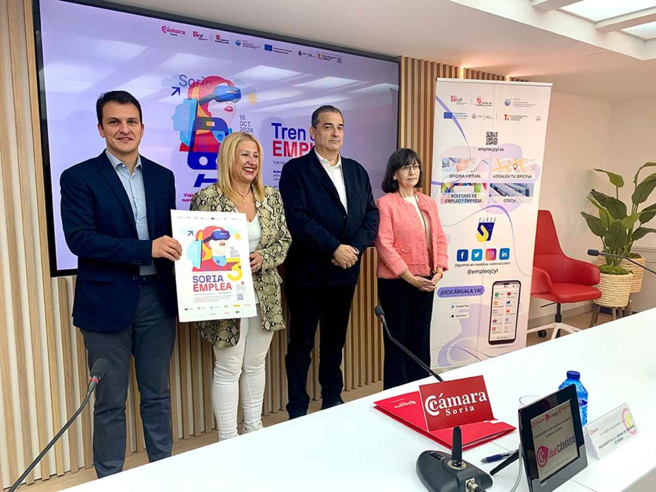 La III Feria de Empleo y Emprendimiento de Soria pone el foco en innovación y digitalización La III Feria de Empleo y Emprendimiento de Soria pone el foco en innovación y digitalización