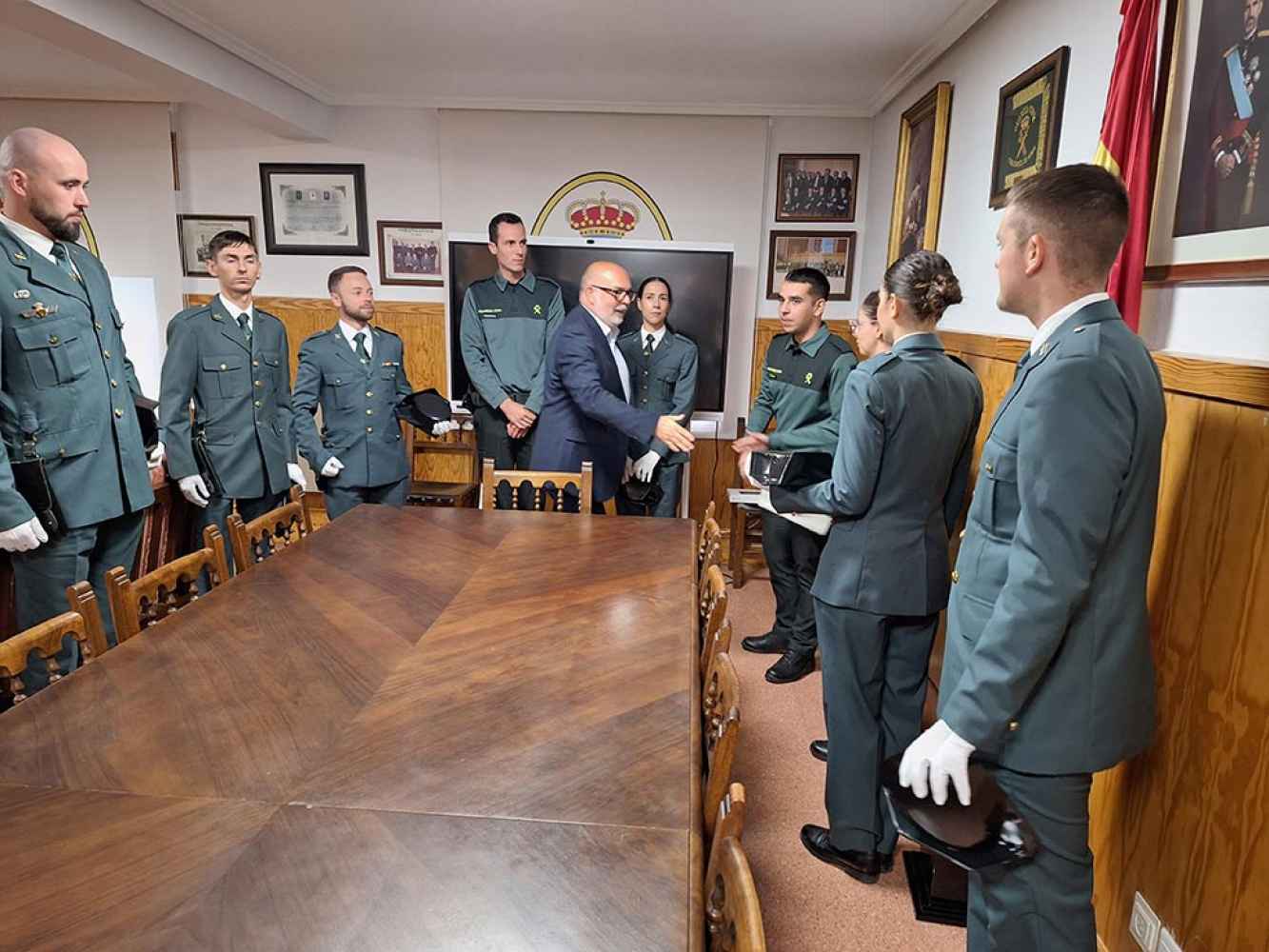 La Comandancia de Soria incorpora a 16 guardias alumnos en prácticas La Comandancia de Soria incorpora a 16 guardias alumnos en prácticas