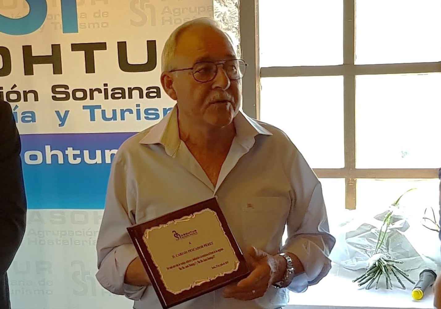 ASOHTUR lamenta fallecimiento de Carlos Pescador, un referente de la hosteleria soriana ASOHTUR lamenta fallecimiento de Carlos Pescador, un referente de la hosteleria soriana