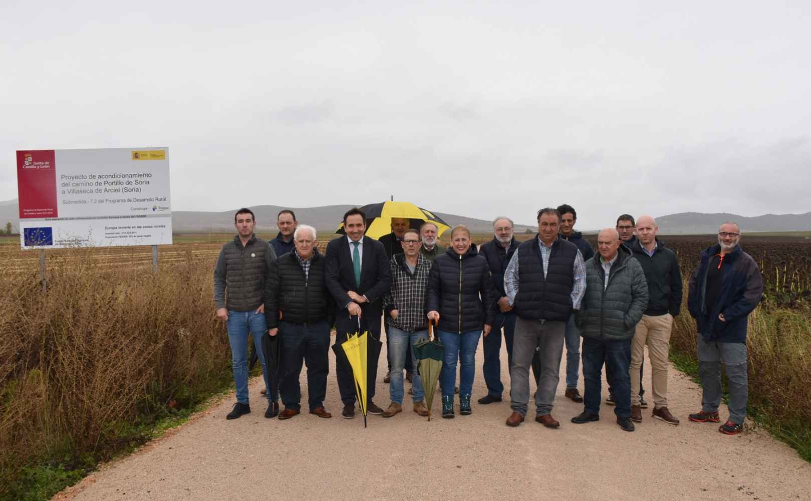 La Junta acondiciona camino que conecta Portillo de Soria y Villaseca de Arciel