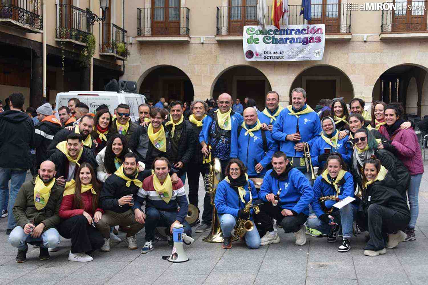 San Esteban de Gormaz se ambienta con música de charanga