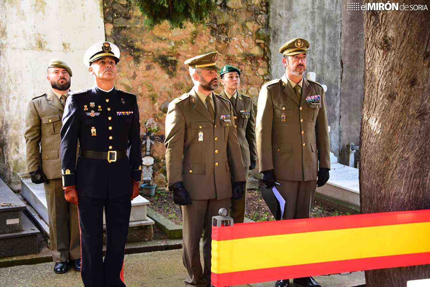 Homenaje de la Subdelegación de Defensa en Soria a los que dieron su vida por España