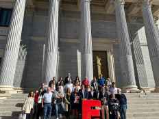 Colectivos de la España Vaciada presentan en el Congreso el "Pacto de financiación solidaria"