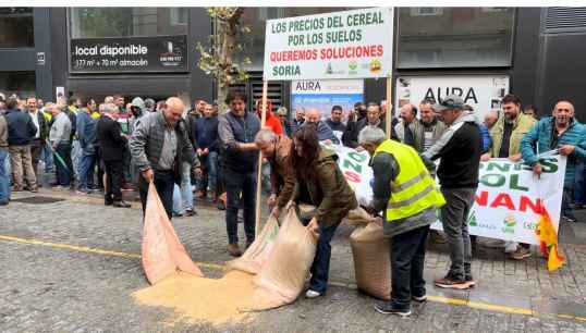 Las OPAS convocan a concentración en Valladolid para defender agricultura cerealista 