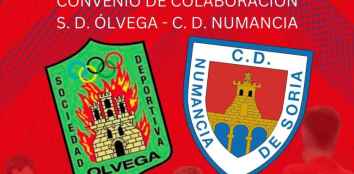 Numancia convenia con S.D. Ólvega para reforzar el futbol formativo