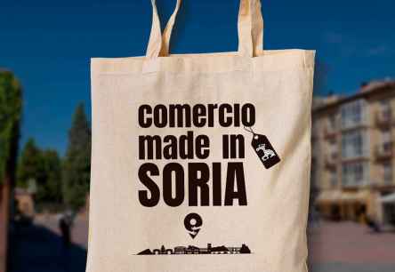 Reparto de bolsas ‘"Comercio made in Soria" con presentación de tickets de compra