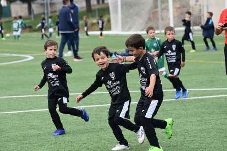 Liga pre-benjamin de fútbol 7: Golmayo-Camaretas frente a C.D. San José